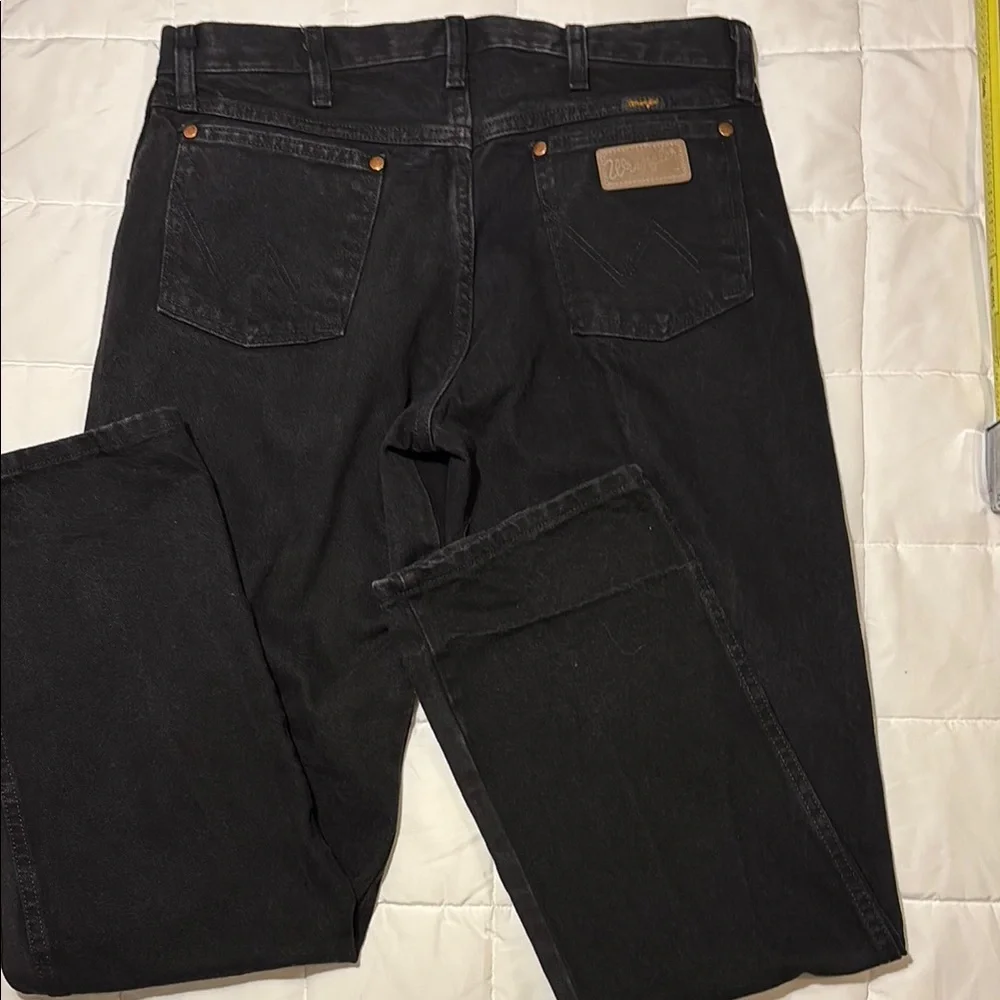 Wrangler Men’s Straight Jeans Black